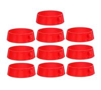 ABOOFAN 10pcs Traffic Barrier Accessories Plastic Cone Chain Connector Safety Chain Connector Night Visibility Construction