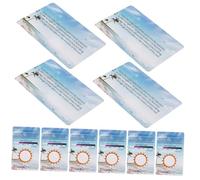 ABOOFAN 10pcs UV Testing Cards Uvc Identifying Strips for Reptile Enclosures and Outdoor UV Intensity Measurement with Color Change Sensor