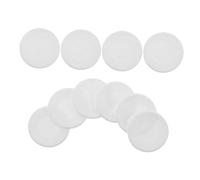 ABOOFAN 10pcs White Silicone Stethoscope Chestpiece Covers Soft Diaphragm Shields Disposable Bell Protectors Medical Accessories for Hospitals Clinics