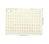 ABOOFAN 10sheets Study Schedule Planner Sheets Daily Plan Charts Day Count down Sheet Management Planner Planning Chart