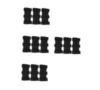 ABOOFAN 12 pcs Adjustable Fire Extinguisher Mount Straps with Touch Fastener Car Extinguisher Fixator for Trunks Trucks and Buses Reliable Quick-access Brackets for Secure Vehicle Safety