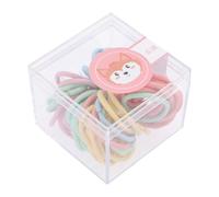 ABOOFAN 120pcs Elastic Hair Bands for Baby Girls Soft Fabric Hair Ties with Good Elasticity and Quick Recovery, Colourful Ponytail Holders for Everyday Use