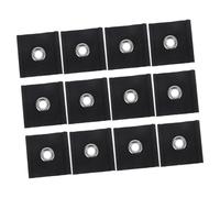 ABOOFAN 12pcs Black Rv Awning Rail Hooks for Pipe Hole Tracks, Camping Awning Accessories, Outdoor Light Hangers for Motorhome and Campervan Use