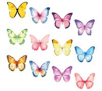 ABOOFAN 12pcs Creative Paper Note Stickers for To-do Lists and Home Use, Self-adhesive Memo Pads with 20 Sheets Each, Mark the Focus and Organise Notes Easily