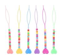 ABOOFAN 12PCS Hair Braid Pull Needle with Beads Hair Styling Tool for Braiding and Random Color Random Color