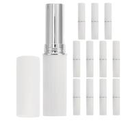 ABOOFAN 12pcs Lip Balm Tubes 2. Refillable Plastic Lip Gloss Containers with Cap for DIY Handmade Cosmetic Use and Travel, Sleek Modern Design to Keep Formula Textures Stable