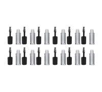 ABOOFAN 12pcs Mini Empty Mascara Tubes 0.8ml Brush Wand Refillable Cream Containers Travel-Friendly Tube Set for DIY Lash Storage