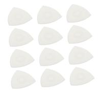 ABOOFAN 12pcs Transparent Nylon Guitar Picks for Liuqin Ukulele Da Ruan Professional Non-slip Instrument Supplies with Sound and Comfortable Grip