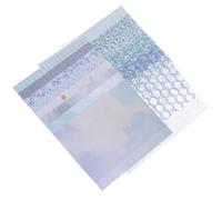 ABOOFAN 15 Sheets Vintage Aesthetic Textured Scrapbook Paper for DIY Crafts Handmade Planner and Journal Decoration Multi-Color Collection Material for Card Making Photo Albums and Origami