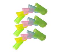 ABOOFAN 15pcs Flute Protective Covers for Bamboo Flutes Portable Abs Material with Protective Effect Assorted Colour Fresh Light-style and Parts Color Random Color