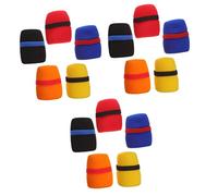 ABOOFAN 15pcs Mic Sponge Covers for Stage Microphone Thickened Microphone Protectors Soft Covers for Singing Performances