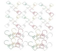 ABOOFAN 160pcs Stainless Steel Hanging Baubles Hooks for Christmas Tree Multi Purpose Ornament Hangers for Holiday Decorations Home Kitchen Bathroom and Bedroom