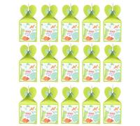 ABOOFAN 18pcs Foldable Dinosaur Party Favor Boxes Paper Candy Boxes for Birthday Parties Easy to Store Dinosaur Goody Bags Cool and Fun Supplies