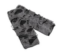 ABOOFAN 1pair Fingerless Halloween Gloves for Cosplay Punk Style Costume Accessories for Men Women Material Comfortable Unique Design for Parties