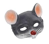 ABOOFAN 1pc Mouse Mask for Halloween and Carnival Parties Lightweight Comfortable Design Creative Grey Adult Cosplay Mask for Masquerade and Fancy Dress Events