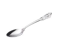 ABOOFAN 1pc Vintage Souvenir Spoon Demitasse Espresso Spoons Stainless Stainless Steel Stirring Home Cutlery Sugar Coffee Dinnerware Tea Antique Western Style