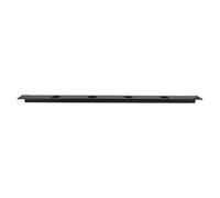 ABOOFAN 1U 4-Port Black XLR Audio Rack Mount Patch Panel Hinge for Network Cabinet Wire and Cable Organizer