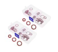 ABOOFAN 2 Boxes Car Air Conditioner Compressor Gasket Set with Leak-proof Sealing Washers, Air Conditioning O Rings Compatible for Buick, Automotive Ac Compressor Port Seal Accessories