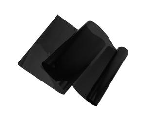 ABOOFAN 2 Meter One Way Window Blocking Film Black Privacy Window Tint Film Static Cling Plastic Material Enhanced Home Security, for Office and Home Use