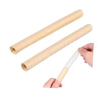 ABOOFAN 2 Rolls Natural Collagen Sausage Casing for Homemade Sausage Making Edible Dry Skin Suitable for Pork Beef Lamb for Flavorful Hot Dogs and Snack Sticks