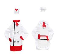 ABOOFAN 2 Sets Festive Chef Clothing Bottle Cover for Wine Bottles Cloth Material Decorative Classic and Creative Design for Christmas Party Table Decoration
