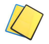 ABOOFAN 2 Sets Price Display Frame Set Adjustable Retail Label Holders for Supermarket Price Tags Lightweight PVC Plastic Horizontal Vertical Orientation Easy to Update and Manage