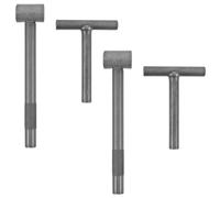 ABOOFAN 2 Sets Small Engine Valve Tool Kit with 9mm/10mm Hex and 3mm/3.5mm Square Hole Wrenches for Motorcycle Engine Valve Screw Repair, Precision Metal Construction with Ergonomic