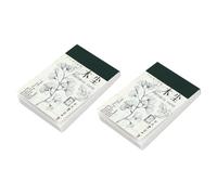 ABOOFAN 2 Sets Sulfate Paper Retro Decorative Backing Paper for DIY Scrapbook Handbook Material Calendar Decor Vintage Style for Arts and Crafts