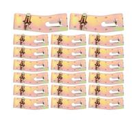 ABOOFAN 20 Pcs Pallet Rack Drop Pins Safety Clips Sturdy Metal Construction for Warehouse Storage and Theft Prevention