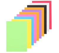 ABOOFAN 20 Sheets Colored Sponge Paper for DIY Crafts Multipurpose Decorative Sponge Sheets for School Projects Party Decorations Wrapping Easy to Cut and Use for Handcrafts and Art
