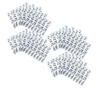 ABOOFAN 20 Sheets Musical Note Stickers Set for Students with 20 Sheets of Black BOPP Removable Stickers, Motivational and Enhances Classroom Management, for Music Class and Creative