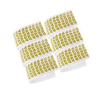 ABOOFAN 200 Pcs Yellow Triangle Electrical Shock Warning Stickers Self Adhesive High Voltage Safety Decals Reusable Peel and Stick Labels for Outdoor Industrial Home Use