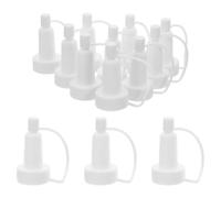 ABOOFAN 200pcs Ampule Dispensing Tips Lab Ampoule Dropper Tip Plastic Ampoule Bottle Dropper for Vial Cap Laboratory Use
