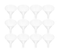 ABOOFAN 20pcs Abs Funnels for Laboratory and Kitchen Use, Sturdy and Easy to Hold, Simple Portable Design for Fluid Transfer and Filtration Tasks