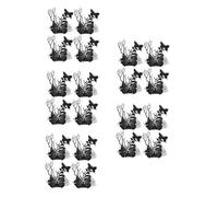 ABOOFAN 20pcs Halloween Horror Hair Clips Skull Spider Webs Gothic Zombie Horror Skull Headpieces for Women Girls Spooky Costumes Parties