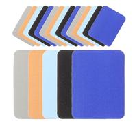 ABOOFAN 20pcs Iron-on Elbow Patches for Clothing Repair and Decorating, Washable Dacron Fabric with Quick DIY Application, for Jeans and Shirts, Creative Vintage Style Color
