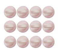 ABOOFAN 20pcs Pink Velvet Makeup Applicator Pads for Women, Lint-free Material with Simple Shaped Design, Easy to Use Cosmetic Applicator Pads to Avoid Waste of Cosmetics for Daily Makeup