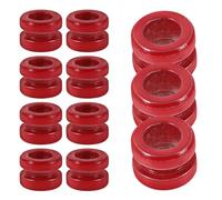 ABOOFAN 20pcs Precision Guitar Bridge Beads for Steel Strings Colorcoded Metal Tail Components for Electric Bass and Folk Guitars High-strength Steel Accessories for Stable Tuning and Rich