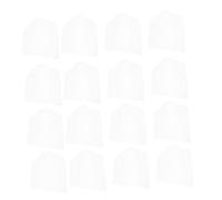 ABOOFAN 20pcs Pvc Clothes Covers Garment Bags for Suits and Coats, Reusable Dustproof Hanging Storage Bags for Wardrobe Storage and Home Organisation
