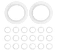 ABOOFAN 20pcs Rubber Replacement Seal Rings for Rear Assist Parking Sensor Gasket Kit, Shock Absorption and Effortless Installation, Suitable for Reverse Parking Sensor Parts on Car Bumper