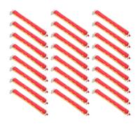 ABOOFAN 24pcs Heatless Curling Rods for Natural Waves Plastic Hair Rollers for DIY Hair Styling for Home Salon Use and Creating Soft Curls