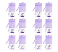 ABOOFAN 24pcs Lavender Sachet Bags for DIY Fragrance, Made of Cotton and Grenadine, Practical and Easy Closure, Lightweight and Portable, Gift for Family and Friends