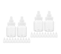 ABOOFAN 24pcs Milk Bottles Candy Box Fillable Newborn Bottles for Party Favors Wedding Candy Containers Compact