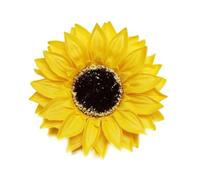 ABOOFAN 25Pcs Set Sunflower Soap Flower Heads for Wedding Decoration DIY Floral Bouquet Home Decor Box
