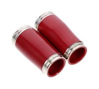 ABOOFAN 2pairs Clarinet Tuning Tube Section Replace Parts Instrument Accessory for Wind Instrument Tube Musical Tool Creative Pitch Pitch Supply Clarinet Basics