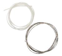 ABOOFAN 2pcs Acoustic Guitar Binding Strips Plastic Guitar Binding Purfling Trim Decorative Inlay Material Trim and Suitable for Luthier Supplies
