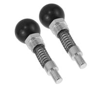 ABOOFAN 2pcs Adjustable Spring Pin Knobs for Fitness Equipment Replacement, Sturdy Aluminum Alloy and Steel Construction with Precision Reset, for Gym and Home Exercise Machines