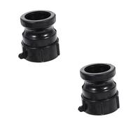 ABOOFAN 2pcs Camlock Hose Connector Quick Release IBC Tote Fitting with Npt Adapter High Pressure Resistant Coupler for Fuel and Oil Pipelines