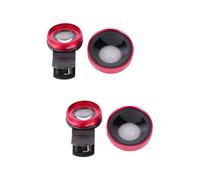 ABOOFAN 2pcs Cell Phone Camera Lens Super Wide Angle Lens Macro Lens Clip for Mobile Camera