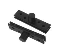ABOOFAN 2PCS Concealed Pivot Hinges Stainless Steel Rotating Hardware for Cabinets and Furniture Support Stable Hinge Positioning for Space Optimization